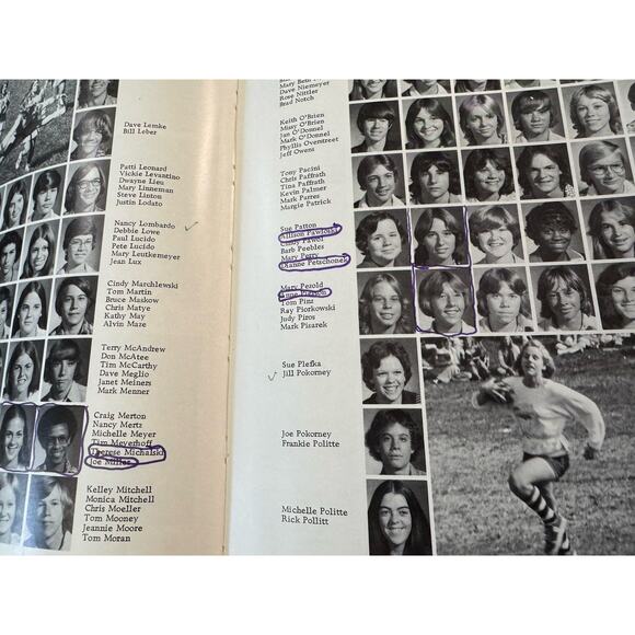 Yearbook 1976 Aquinas High School Florissant Missouri MO St Thomas Memory READ - Picture 9 of 9
